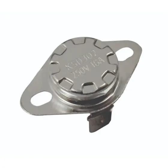 Termostato + pasta térmica KSD302 - 16A - 250 V - normal fechado (ESCOLHA)