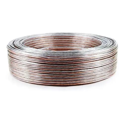 Fio Cristal Paralelo 2x22 (2x0,30) 100mts P/ Som Automotivo