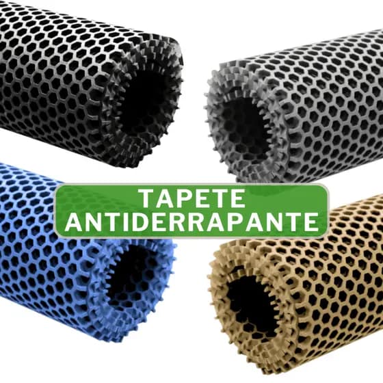 Tapete Antiderrapante para Banheiro Box Piscina Sauna Sanitários Cozinha Área Lazer Cudado Esquenta