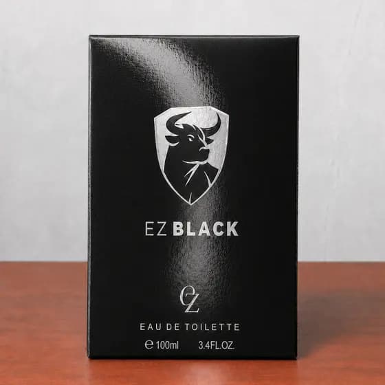Perfume Masculino Amadeirado Ez Black 100ml Eau De Toilette Alta Fixação