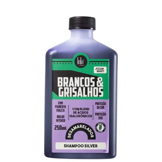 Shampoo Desamarelador Lola Brancos & Grisalhos Silver - 250ml