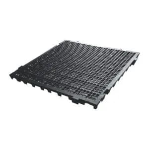 Piso de Plástico Modular 50 cm x 50 cm - Encaixe Macho Fêmea