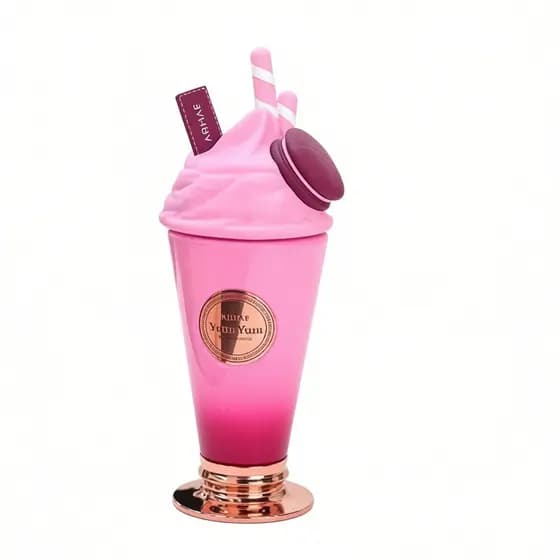 Perfume Arabe Feminino Yum Yum MilkShake , Torne-se uma mulher doce e encantadora 100ml