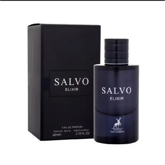 Perfume Árabe Masculino Salvo ELIXIR Alhambra Eau de Parfum 60ML EDP Original Promoção