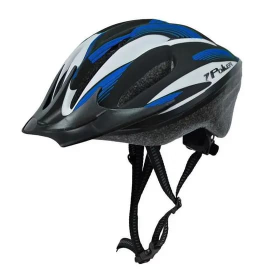 Capacete Ciclista Poker Windstorm Com Led Adulto