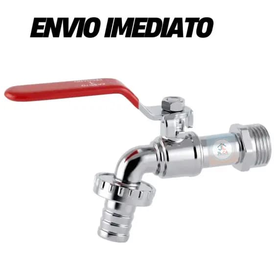 Torneira Esfera com Bico 3/4x 3/4 Jardim Garagem Quintal Tanque de Volta
