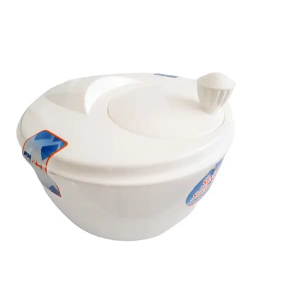 Seca Salada Centrifuga Manual Para Temperos Saladas Em Folhas Legumes Prático Pra Dieta Fitness C/NF