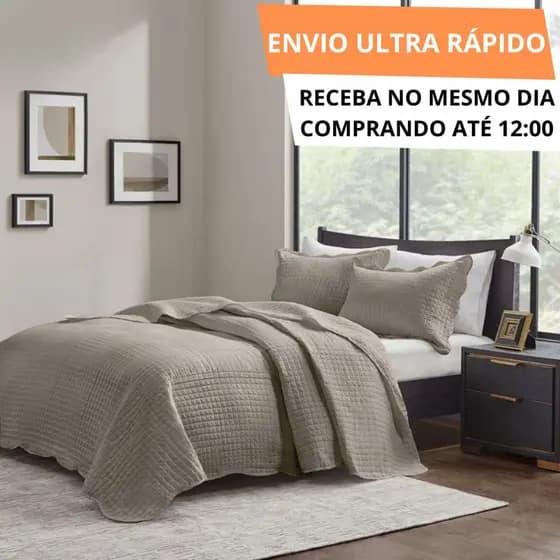 Colcha Milão Color Art Lisa Casal Diversas Macia Fofa Confortavel