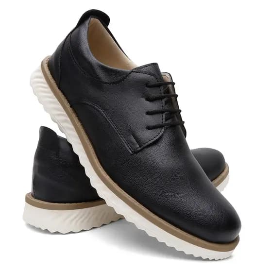 Sapato Oxford Masculino Casual Confortavel Trabalho