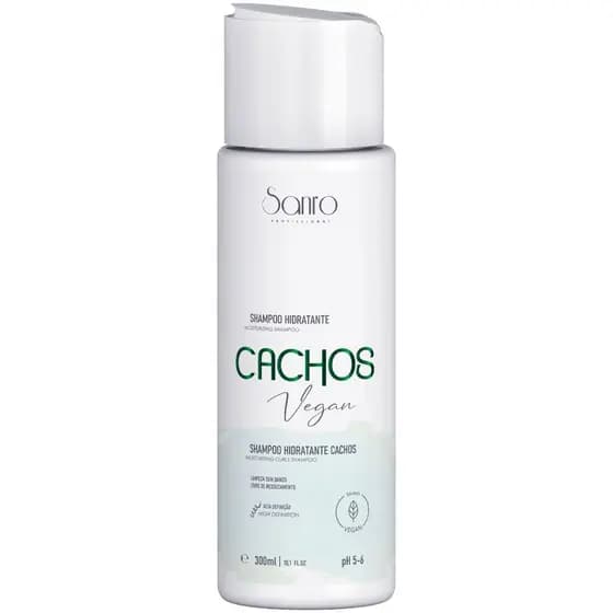 Shampoo Cachos Vegan 300ml Sanro Cosméticos