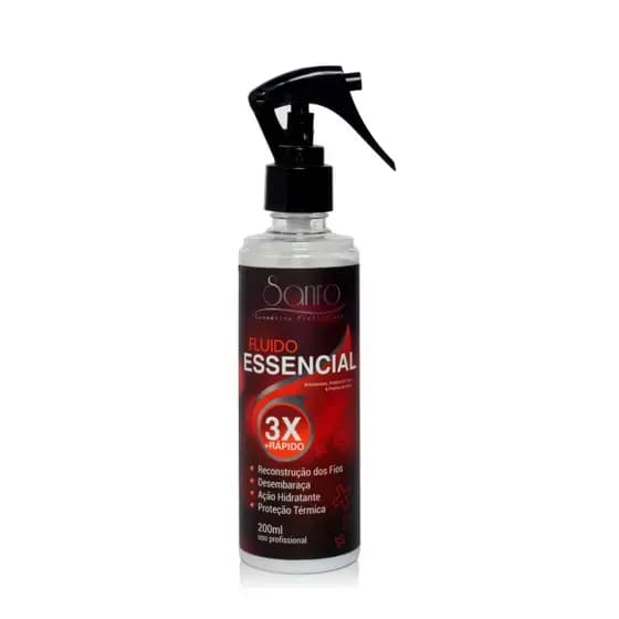 Fluido Essencial 3x+ rápido 200ml Sanro Cosméticos