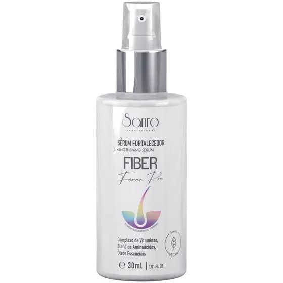 Fiber Force Serum Fortalecedor 30ml Sanro Cosméticos