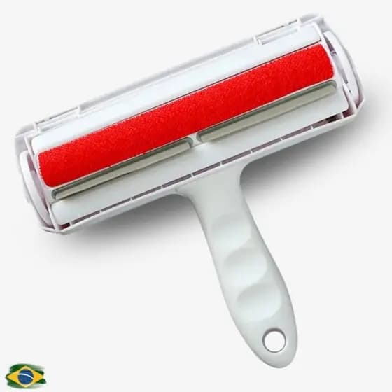 Rolo Removedor de Pelos Pet Reutilizável Profissional Cachorro e Gato Sofá Roupas