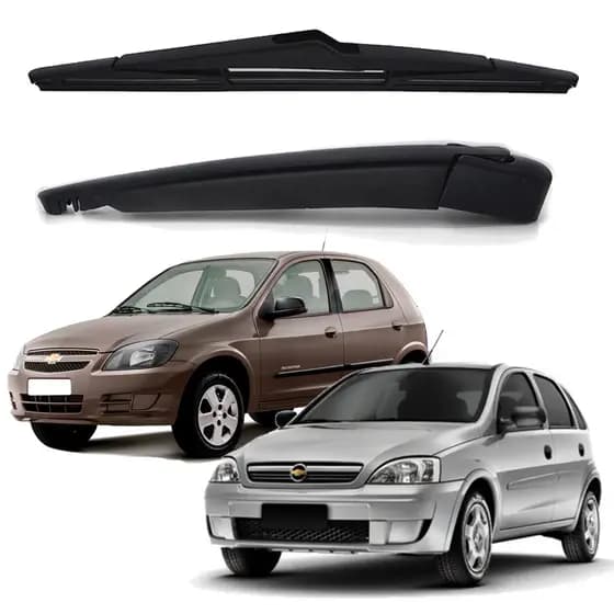 Braço Limpador de Para-brisas traseiro+Palheta Chevrolet Celta Chevrolet Corsa 2003 até 2015