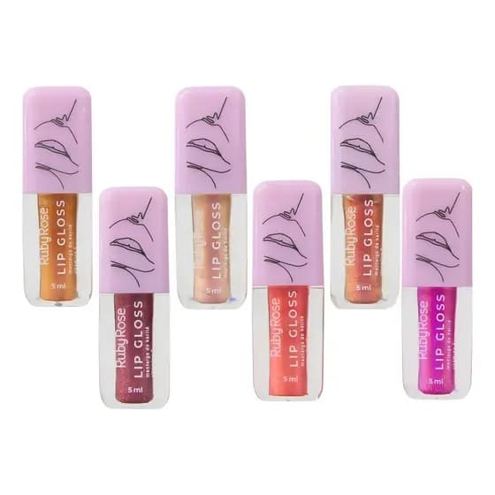 Lip Gloss Labial Ruby Rose