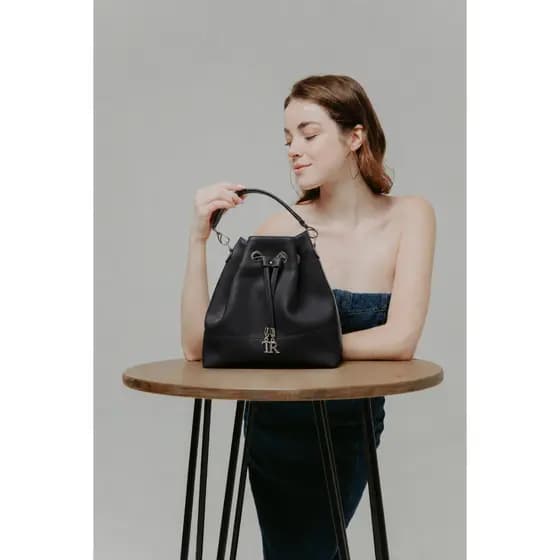 Bolsa Feminina Bucket Mão Ombro Tira Colo Paola Retta