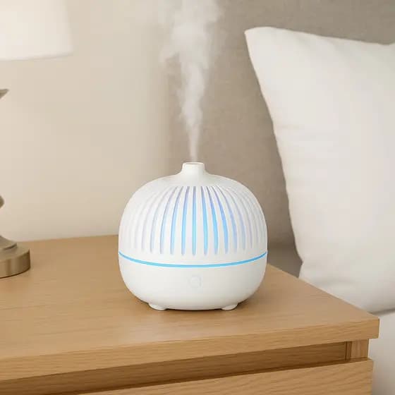 Umidificador de Ar Ultras silencioso com Iluminação LED Relaxante