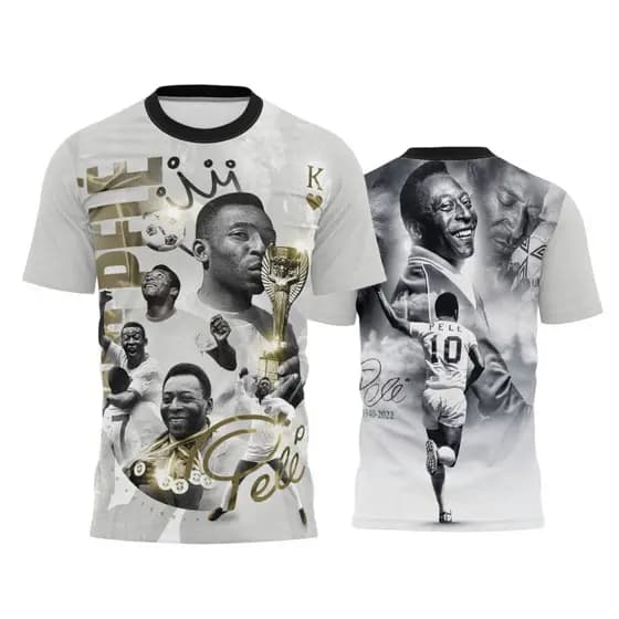 Camisa Camiseta Rei Pelé Homenagem