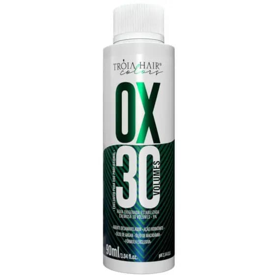 Ox Profissional Emulsão Reveladora 30 Volumes 90ml - Troia Hair
