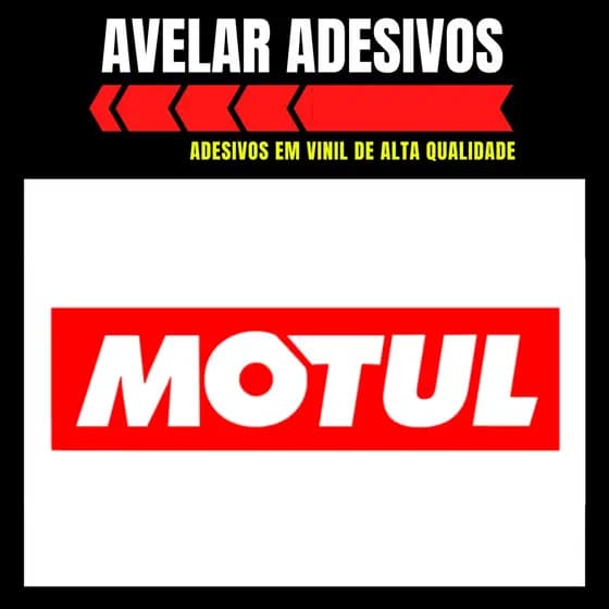 Adesivo Motul (15cmx4,2xm)