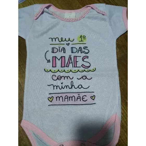 Body Personalizados dia das Mães
