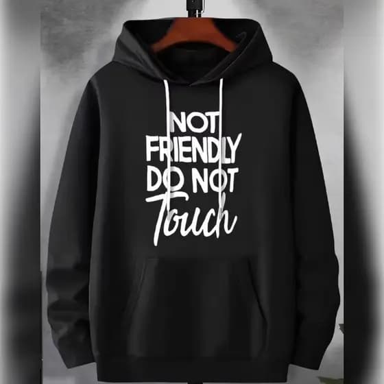 Moletom com capuz estampado fashion, moletom plus size masculino, moletom com capuz e bolso REF-5054