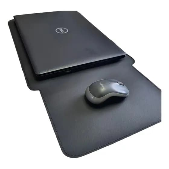 Pasta para Notebook Couro Ecológico Impermeável Com Mouse pad ja Aclopado na Case 2 em 1 unico lugar
