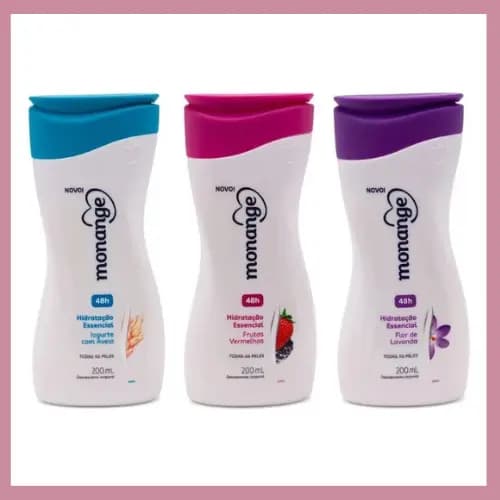 Hidratante Creme Corporal Monange 200ml