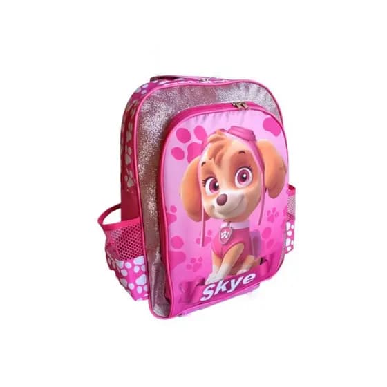 Mochila de para as costas Patrulha Canina feminina para meninas skye bolsa infantil escolar infantil