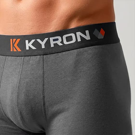 Kit 5 Cuecas Boxer Masculina De Algodão Kyron Lisa