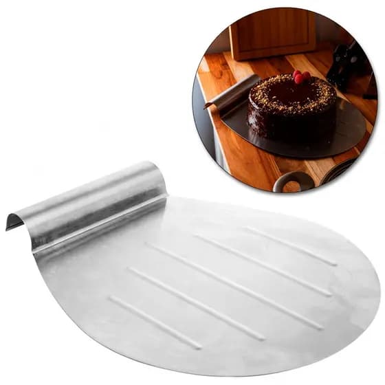 Espátula Salva Bolo Confeitaria Em Inox