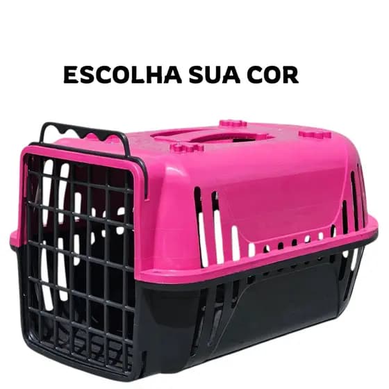 CAIXA TRANSPORTE ANIMAIS N01 CÂES GATOS COELHOS PORQUINHOS DA ÍNDIA PÁSSAROS