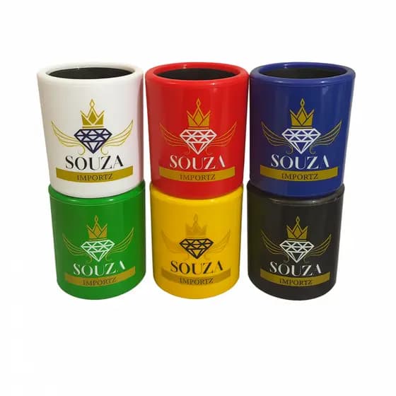 Kit 12 Unidades Porta Latinha 350ml Personalizado Térmico Lata Cerveja