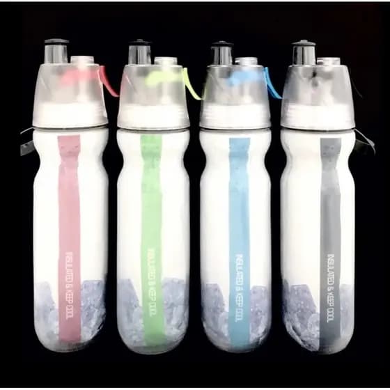 Garrafa Squeeze Térmica c/Spray Borrifador Caramanhola 550ml