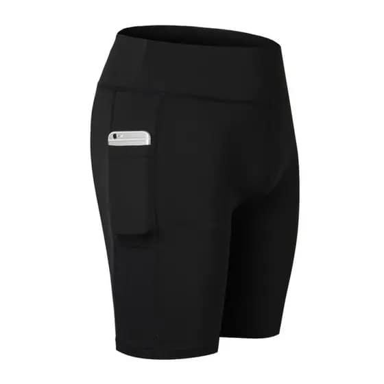 Bermuda Unissex Uv+50 Academia Ciclismo Fitness Com Bolso Mtb