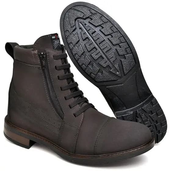 Bota Coturno Masculino Casual Estiloso Confortável em Sintético Moderno do 37 ao 44, Ref.: 2000