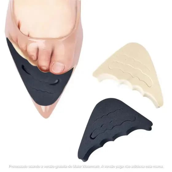 Kit 2 Pares Protetor Bico Sapato Ajustavel Macio