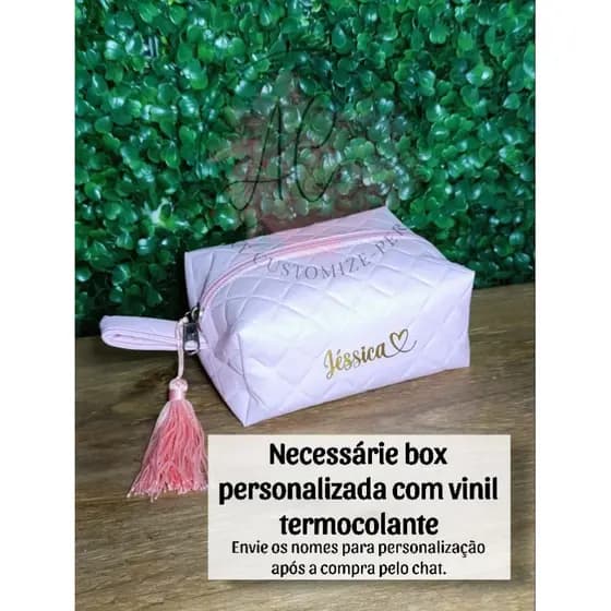 Necessárie Box personalizada com nome ou iniciais