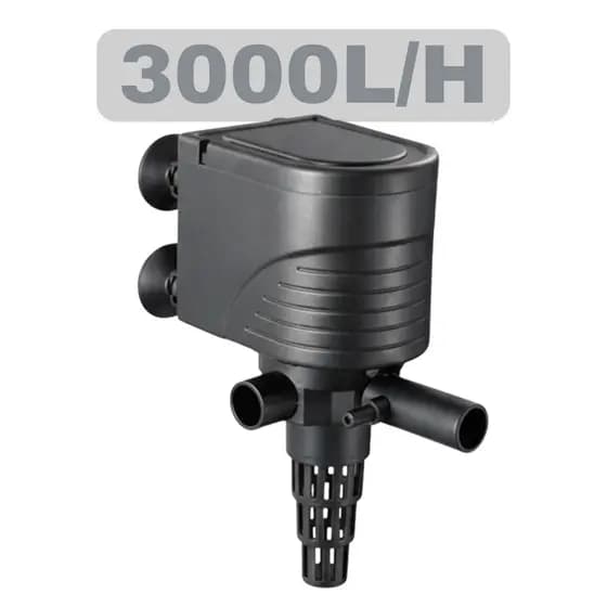 Bomba Submersa Aquario 3000 Litros Hora Motor Oxigenação Circulação de Agua para Fonte Lago Recalque