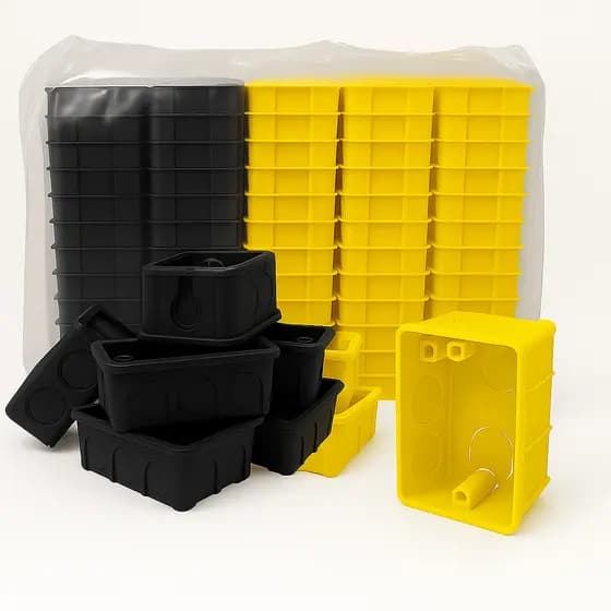 Kit Caixas De Luz 4x2 Embutir Tomadas E Interruptores