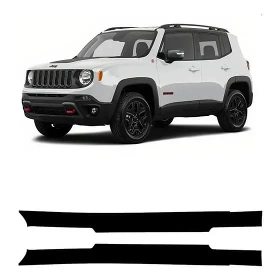 Adesivo Coluna Superior Porta Jeep Renegade 18a21 Promoção