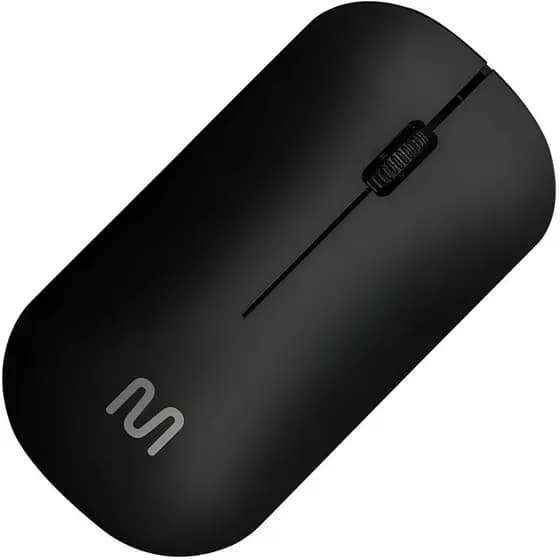 Mouse Sem Fio Preto Multi Slim Usb Notebook Computador 1200