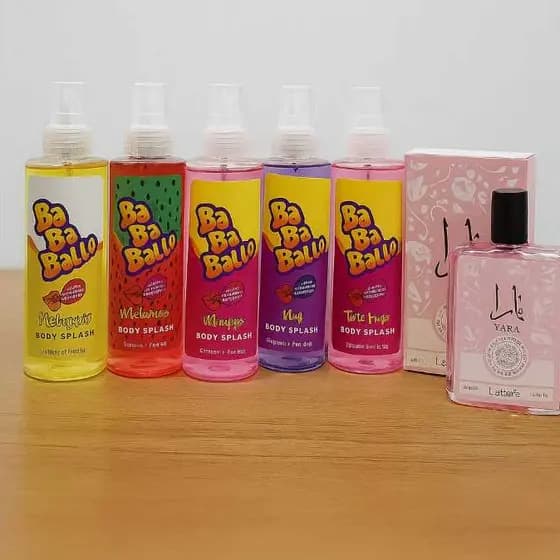 Kit Perfume Feminino + Body Splash Frutado
