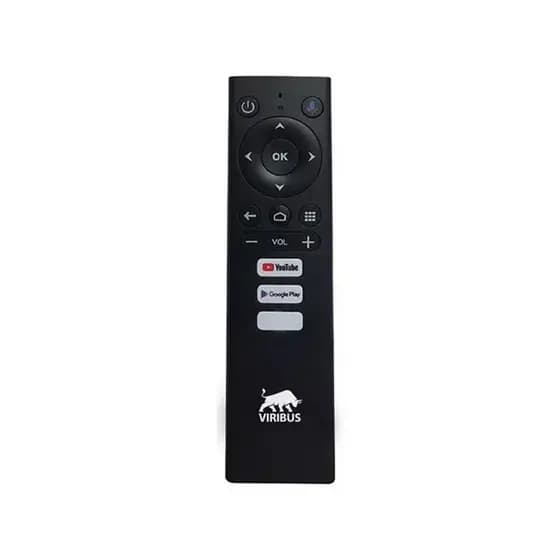 Controle TV Box Android TV GIU6770 Viribus Bluetooth c/ Botão Google Assistant e Controle de Voz