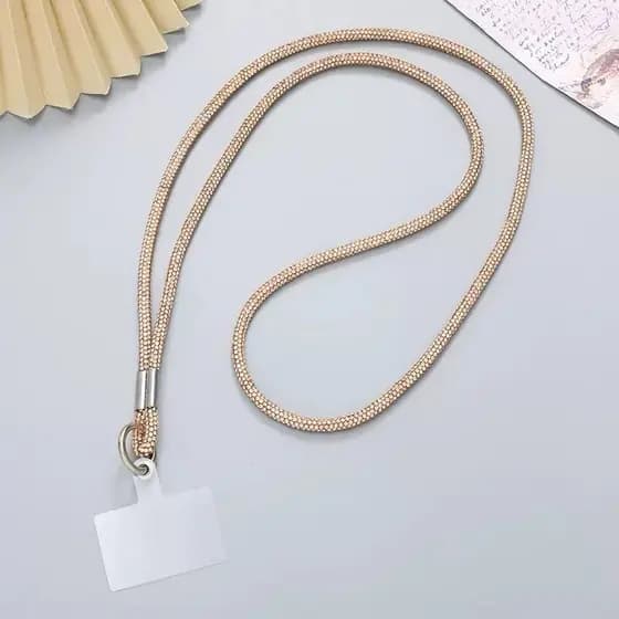 Cordão Corrente Para Smartphone Celular de Strass 60CM/65CM Acessório Pescoço Corpo