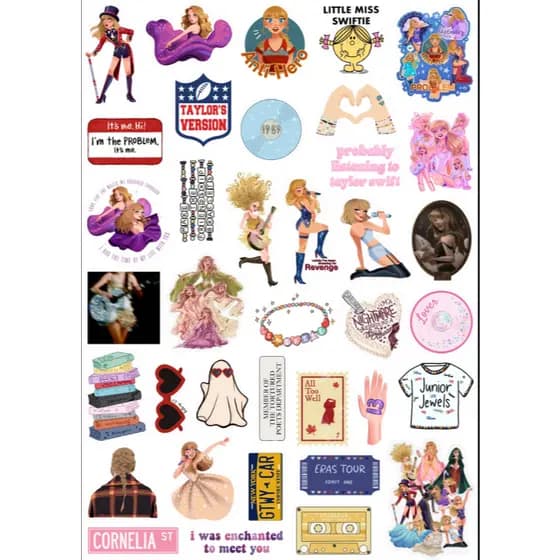 Adesivos Stickers Taylor Swift