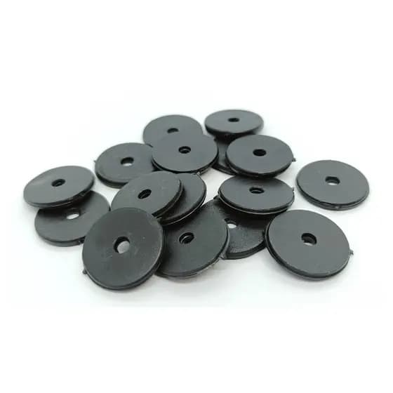 Arruela Lisa 1/8 Pvc Flex P/ Vedação - 100 Unid.