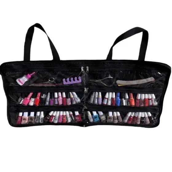 Bolsa Porta Esmaltes para 100 esmaltes (Somente a bolsa)