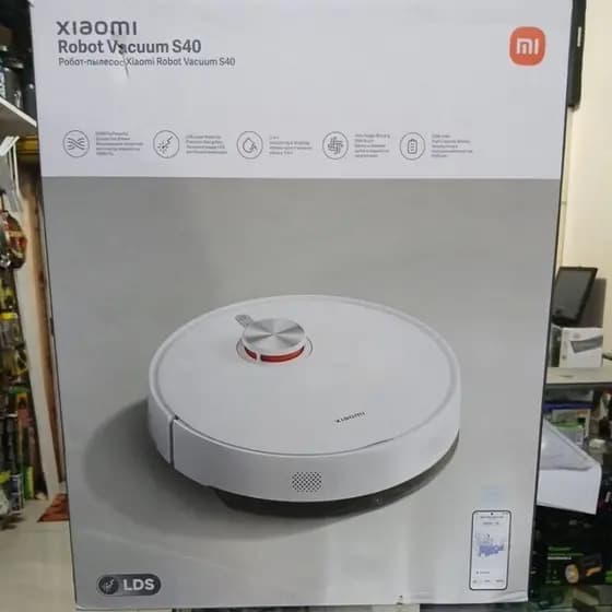 Robô de limpeza Xiaomi vacuum S40 branco