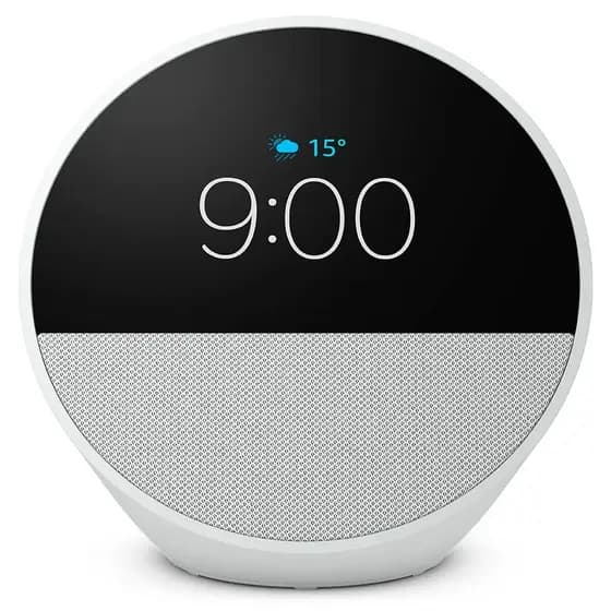 Nova Alexa Echo Spot 5° Geração Lançamento 2024 Com Relógio